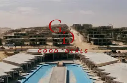 شاليه - 2 غرف نوم - 2 حمامات للبيع في دايركشن وايت - راس الحكمة - الساحل الشمالي شاليه - 2 غرف نوم - 2 حمامات للبيع في دايركشن وايت - راس الحكمة - الساحل الشمالي