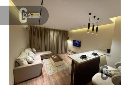 Apartment - 1 Bedroom - 1 Bathroom for rent in Talaat Mostafa St. - Rehab City Second Phase - Al Rehab - New Cairo City - Cairo
