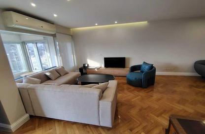 Apartment - 3 Bedrooms - 3 Bathrooms for rent in Hassan Sabri St. - Zamalek - Cairo