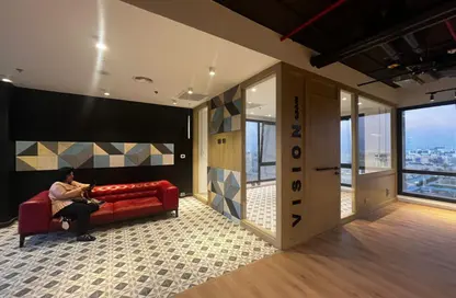 Office Space - Studio - 1 Bathroom for rent in Arkan Plaza - 26th of July Corridor - Sheikh Zayed City - Giza