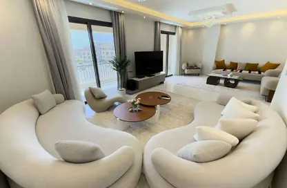 Apartment - 3 Bedrooms - 3 Bathrooms for rent in District 5 - 5th Settlement Compounds - The 5th Settlement - New Cairo City - Cairo