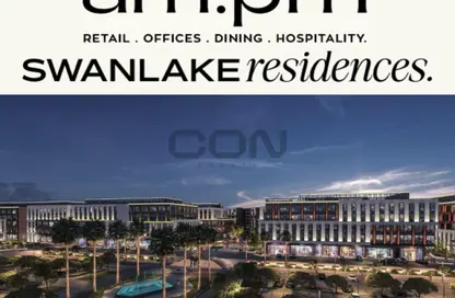 Office Space - Studio for sale in Swan Lake Residence - 5th Settlement Compounds - The 5th Settlement - New Cairo City - Cairo