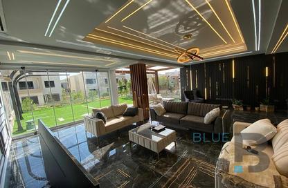 Townhouse - 4 Bedrooms - 4 Bathrooms for sale in Palm Hills WoodVille - Al Wahat Road - 6 October City - Giza