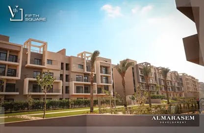 شقة - 2 غرف نوم - 2 حمامات للبيع في مون ريزيدنس - فيفث سكوير - التجمع الخامس - مدينة القاهرة الجديدة - القاهرة