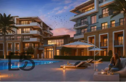 Apartment - 3 Bedrooms - 3 Bathrooms for sale in The Fourteen Golf Residences - Uptown Cairo - Mokattam - Cairo