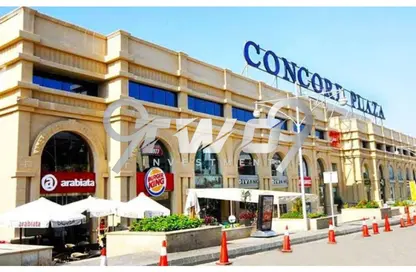 Office Space - Studio - 2 Bathrooms for rent in Concord Plaza - South Investors Area - New Cairo City - Cairo