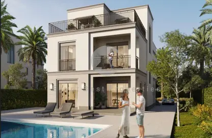 Villa - 7 Bedrooms - 7 Bathrooms for sale in Belle Vie - New Zayed City - Sheikh Zayed City - Giza