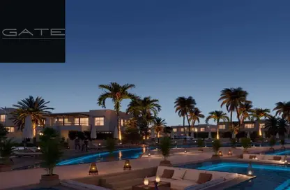 Chalet - 2 Bedrooms - 2 Bathrooms for sale in Hacienda West - Ras Al Hekma - North Coast