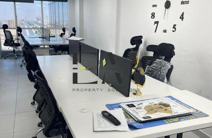 Office Space - Studio - 2 Bathrooms for rent in Business Plus - North Teseen St. - The 5th Settlement - New Cairo City - Cairo