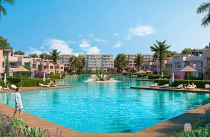 شاليه - 2 غرف نوم - 2 حمامات للبيع في هاسيندا ويست - راس الحكمة - الساحل الشمالي