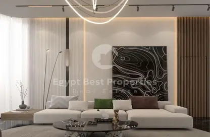 Apartment - 1 Bedroom - 1 Bathroom for sale in Crescent Walk - 5th Settlement Compounds - The 5th Settlement - New Cairo City - Cairo