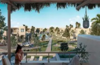 Chalet - 3 Bedrooms - 4 Bathrooms for sale in Hacienda Waters - Qesm Ad Dabaah - North Coast