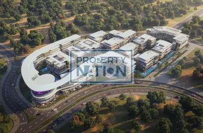 Apartment - Studio - 1 Bathroom for sale in Golden View Mall - Ganoob El Acadimia - New Cairo City - Cairo