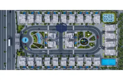 فيلا - 7 غرف نوم - 5 حمامات للبيع في شارع حوض 2 - الحزام الاخضر - مدينة 6 أكتوبر - الجيزة