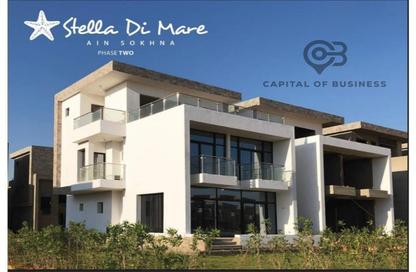 Chalet - 3 Bedrooms - 3 Bathrooms for sale in Stella Di Mare 2 - Stella Di Mare - Al Ain Al Sokhna - Suez