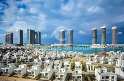 Apartment - 3 Bedrooms - 4 Bathrooms for sale in Mazarine - New Alamein City - Al Alamein - North Coast