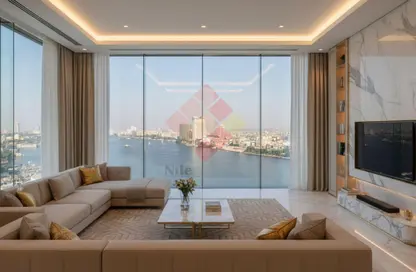 Apartment - 4 Bedrooms - 6 Bathrooms for sale in Mohamed Abdel Wahab St. - Zamalek - Cairo