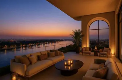 شقة - 2 غرف نوم - 2 حمامات للبيع في جريان - مدينة زايد الجديدة - الشيخ زايد - الجيزة