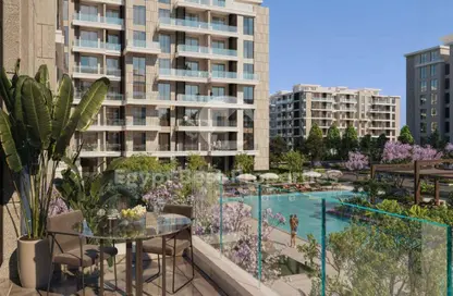 Apartment - 2 Bedrooms - 2 Bathrooms for sale in El Patio Riva - The 6th Settlement - New Cairo City - Cairo