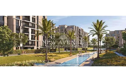 Apartment - 2 Bedrooms - 2 Bathrooms for sale in Swan Lake Residence - 5th Settlement Compounds - The 5th Settlement - New Cairo City - Cairo