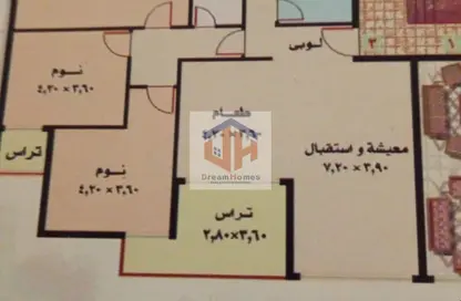 شقة - 3 غرف نوم - 3 حمامات للبيع في شارع نجيب الريحاني - الرحاب المرحلة الثالثة - الرحاب - مدينة القاهرة الجديدة - القاهرة