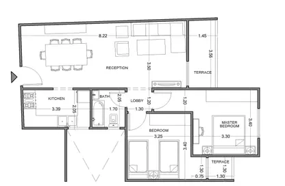 Apartment - 2 Bedrooms - 1 Bathroom for sale in Katameya Gate - El Katameya Compounds - El Katameya - New Cairo City - Cairo