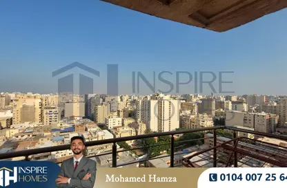 شقة - 3 غرف نوم - 2 حمامات للايجار في شارع الفريد ليان - رشدي - حي شرق - الاسكندرية