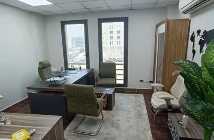 مساحات مكتبية - استوديو - 2 حمامات للايجار في شارع مجمع البنوك - شارع التسعين الجنوبي - التجمع الخامس - مدينة القاهرة الجديدة - القاهرة