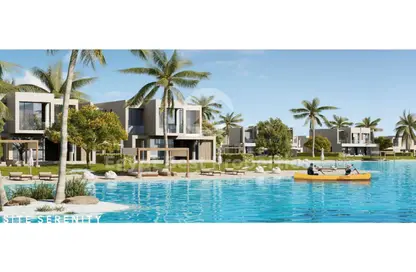 Chalet - 2 Bedrooms - 2 Bathrooms for sale in Azha North - Ras Al Hekma - North Coast