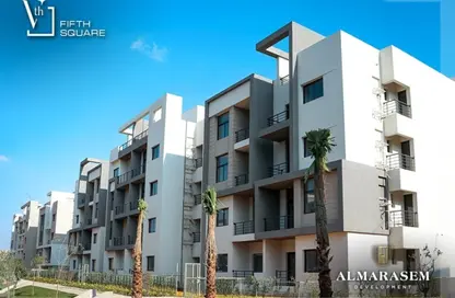 (بنتهاوس  (روف - 2 غرف نوم - 2 حمامات للبيع في فيفث سكوير - التجمع الخامس - مدينة القاهرة الجديدة - القاهرة