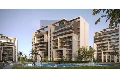 Apartment - 4 Bedrooms - 3 Bathrooms for sale in City Oval - New Capital Compounds - New Capital City - Cairo Apartment - 4 Bedrooms - 3 Bathrooms for sale in City Oval - New Capital Compounds - New Capital City - Cairo