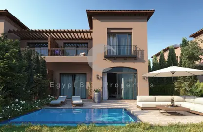 Twin House - 4 Bedrooms - 4 Bathrooms for sale in Park Side Residence - Zed Towers - Sheikh Zayed Compounds - Sheikh Zayed City - Giza