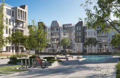 Apartment - 2 Bedrooms - 2 Bathrooms for sale in Rivers - New Zayed City - Sheikh Zayed City - Giza
