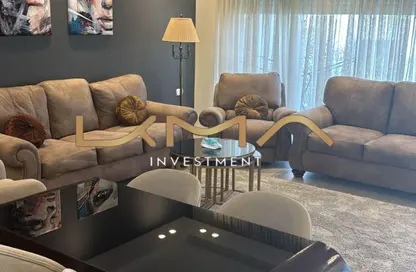 Apartment - 2 Bedrooms - 2 Bathrooms for rent in Lake View Residence - 5th Settlement Compounds - The 5th Settlement - New Cairo City - Cairo