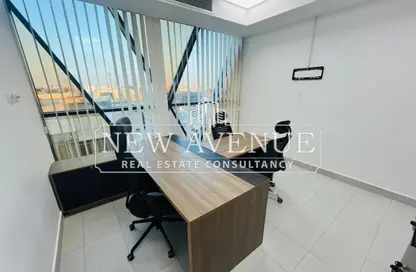 Office Space - Studio - 1 Bathroom for rent in Cairo Business Plaza - North Teseen St. - The 5th Settlement - New Cairo City - Cairo