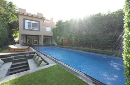 Twin House - 4 Bedrooms - 4 Bathrooms for rent in Al Gezira St. - South Investors Area - New Cairo City - Cairo