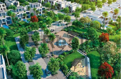 Apartment - 4 Bedrooms - 2 Bathrooms for sale in Palm Hills October - Cairo Alexandria Desert Road - 6 October City - Giza
