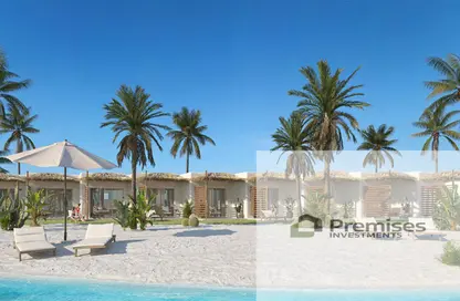 Chalet - 2 Bedrooms - 3 Bathrooms for sale in Hacienda West - Ras Al Hekma - North Coast