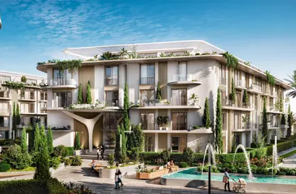 Apartment - 1 Bedroom - 2 Bathrooms for sale in Green Revolution - Sheikh Zayed Compounds - Sheikh Zayed City - Giza
