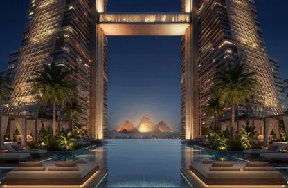 شقق فندقية - غرفة نوم - 1 حمام للبيع في صن كابيتال - طريق الفيوم الصحراوى - مدينة 6 أكتوبر - الجيزة