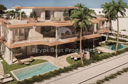 Chalet - 3 Bedrooms - 4 Bathrooms for sale in Ramla Lakeside - Qesm Ad Dabaah - North Coast