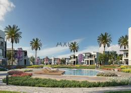 Townhouse - 3 bedrooms - 3 bathrooms for للبيع in Garden Lakes - 6 October Compounds - 6 October City - Giza