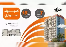 شقة - 3 غرف نوم - 3 حمامات للبيع في ووترفرونت - صوارى - كمبوندات الاسكندرية - الاسكندرية