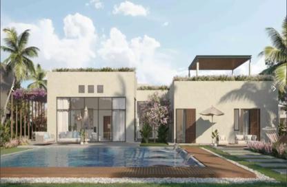 Twin House - 3 Bedrooms - 4 Bathrooms for sale in Swan Lake Gouna - Al Gouna - Hurghada - Red Sea