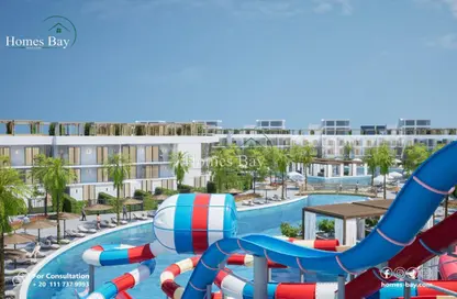 Apartment - 2 Bedrooms - 1 Bathroom for sale in Magawish Resort - Hurghada Resorts - Hurghada - Red Sea