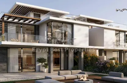 Villa - 5 Bedrooms - 6 Bathrooms for sale in Palm Hills Golf Extension - Al Wahat Road - 6 October City - Giza