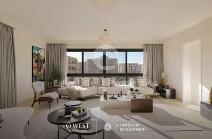 Duplex - 3 Bedrooms - 3 Bathrooms for sale in O West - 6 October Compounds - 6 October City - Giza
