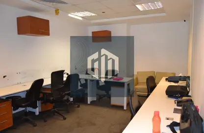Office Space - Studio - 3 Bathrooms for rent in Bank Center Street - South Teseen St. - The 5th Settlement - New Cairo City - Cairo