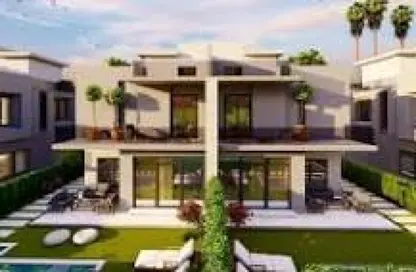 Townhouse - 4 Bedrooms - 3 Bathrooms for sale in Sun Capital - Fayoum Desert road - 6 October City - Giza