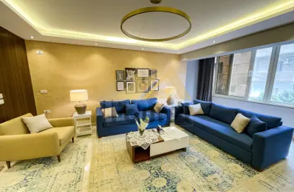 Apartment - 2 Bedrooms - 2 Bathrooms for rent in Mohamed Mazhar St. - Zamalek - Cairo